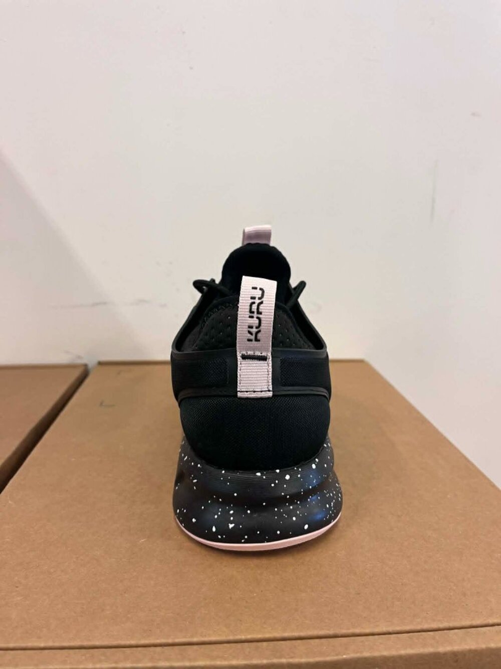 KURU Women's Atom Jetblack Sneakers Size 9 Wide Walking Shoes - P1 - Picture 6 of 9